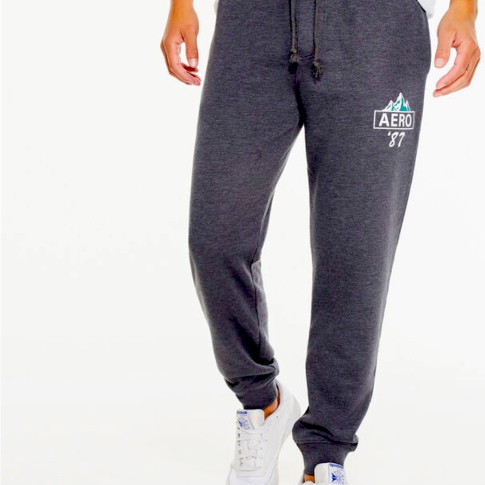 Jogger sweat pants . Fleece fabric